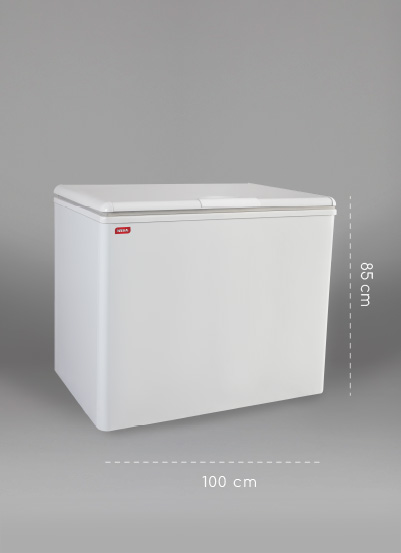 Modelo de heladera bajomesada H135